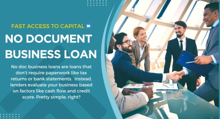 no doc business loans