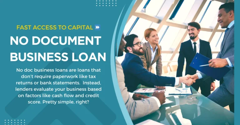 no doc business loans